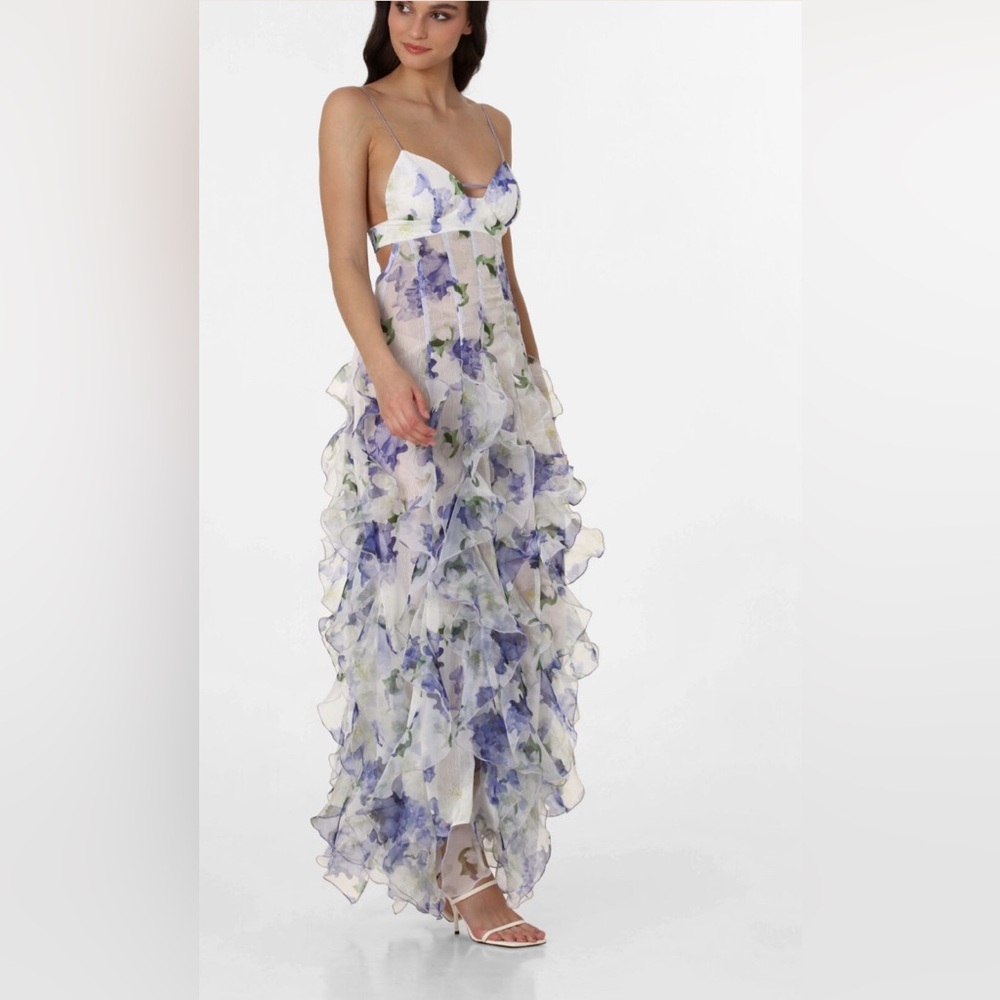 Menti iris maxi dress gown